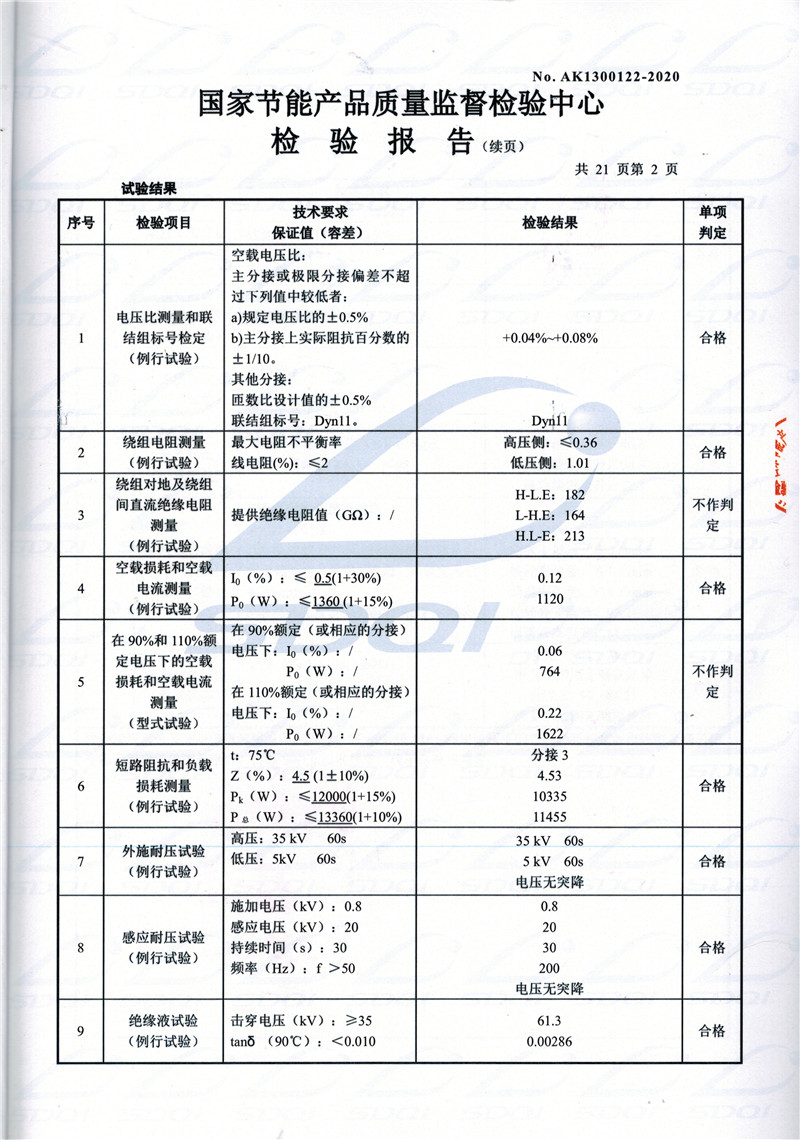 高低压试验报告-S11-1250兰山兰山兰山油浸式变压器-2.jpg